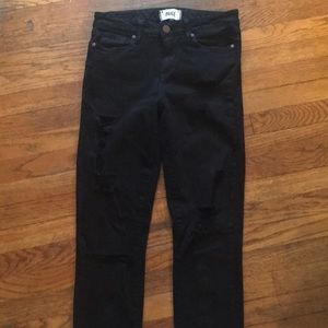 BLACK SKINNY JEANS BY PAIGE